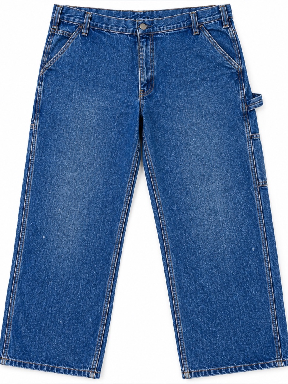 Carhartt Relaxed Fit Carpenter Jeans Men’s 42x30 Blue Workwear